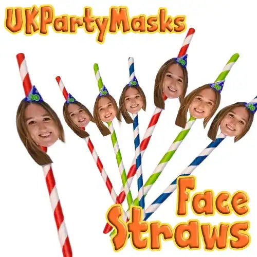 Sip Hooray! Add a Hilarious Personal Touch with Face Straws