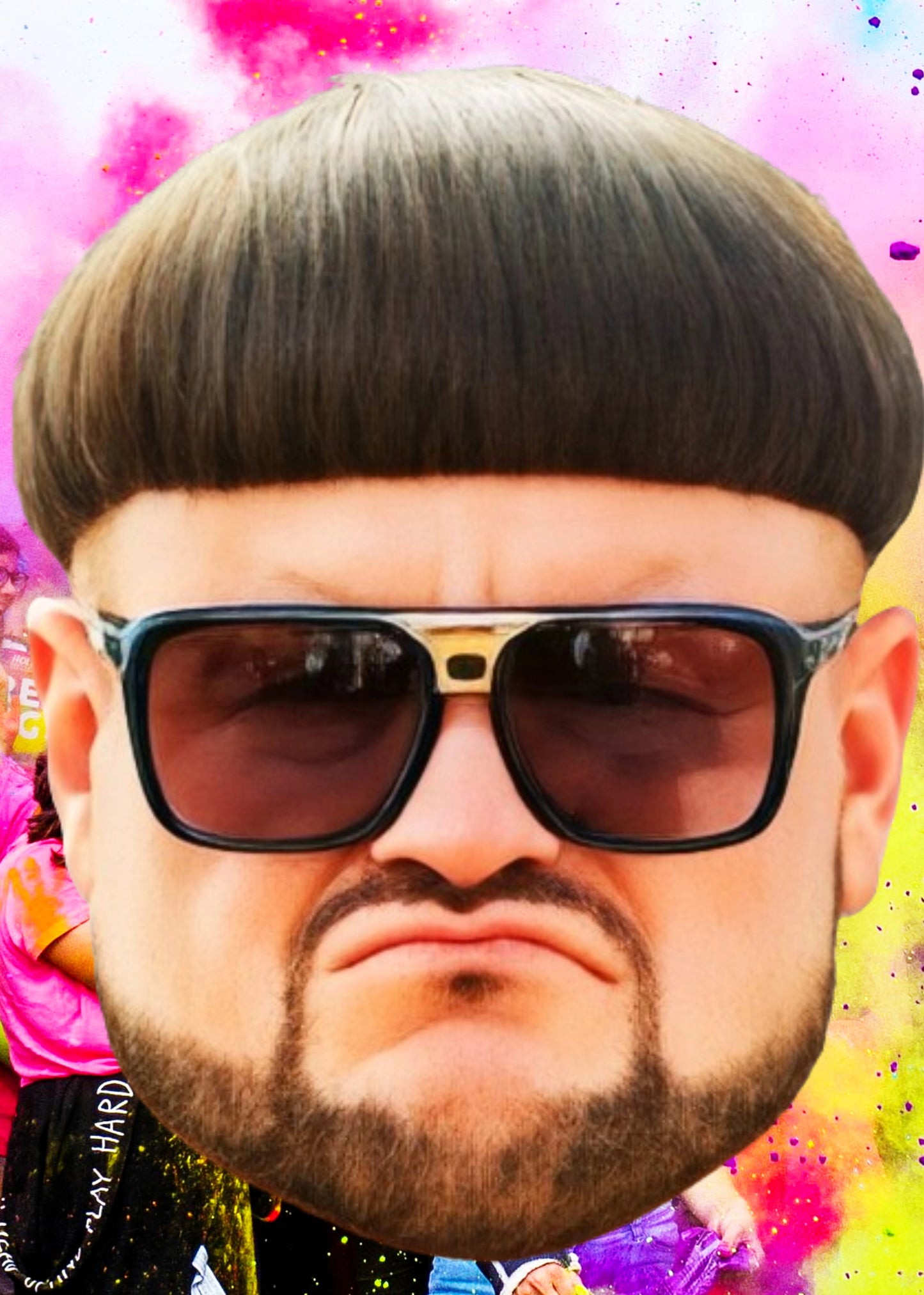Ibiza Boss Face Mask by ukpartymasks