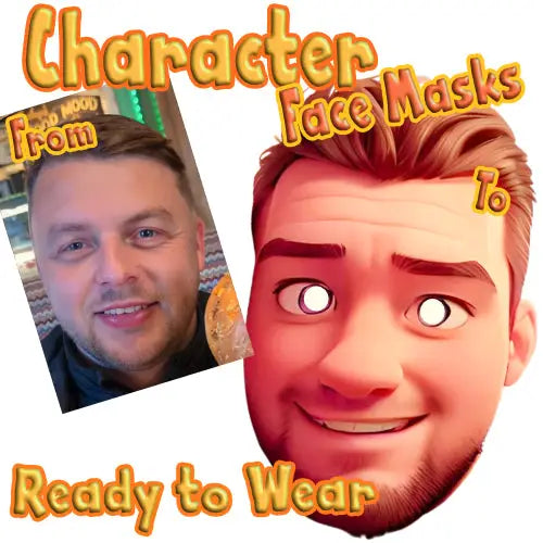 Character Photo Face Masks