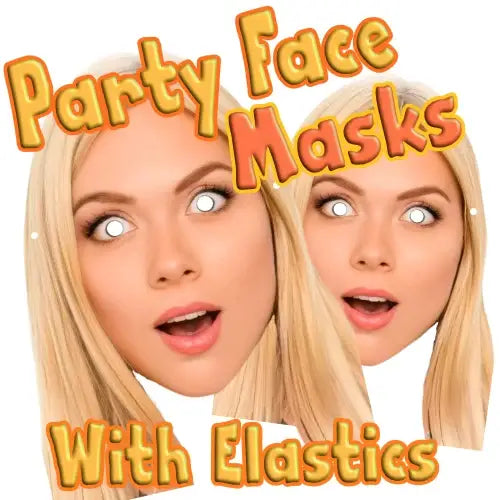 Personalised Face Masks with Elastics Supplied