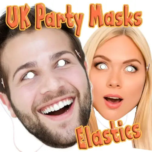 Ready to Wear / Fully Cut / DIY Masks - Pack of 5 (A4)
