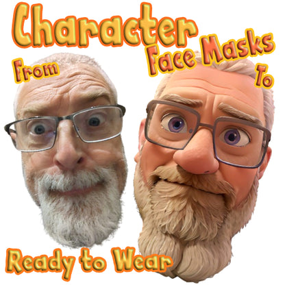 Character Photo Face Masks 