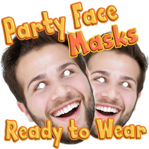 Party Face Masks (Fully Cut)