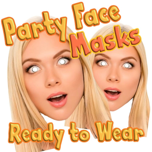 Party Face Masks Ready to wear