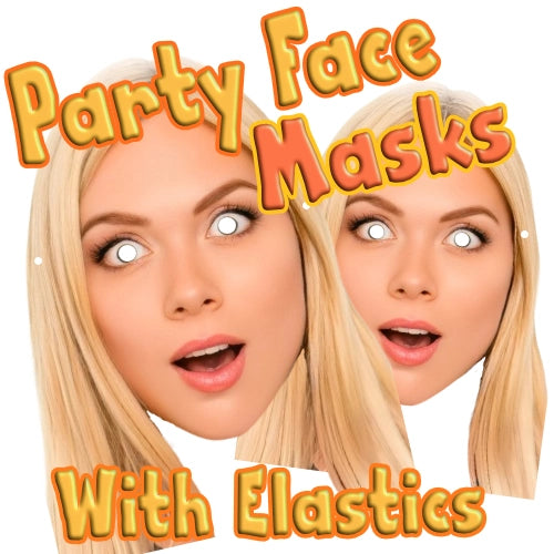Party Face Masks (Fully Cut)