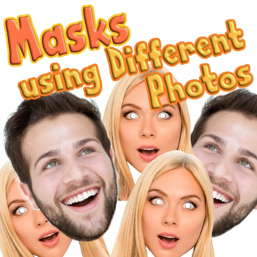 Masks Using Different Photos - Face