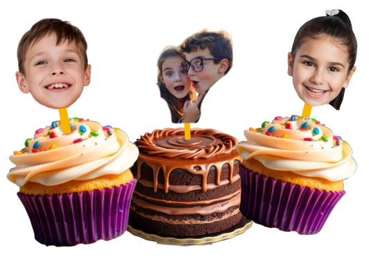 Personalised Cupcake Toppers