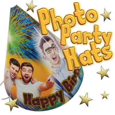 Party Hats custom made using your photos