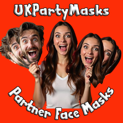 Partner face masks from ukpartymasks