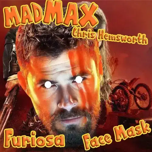 Chris Hemsworth Mad Max Mask - Face Masks