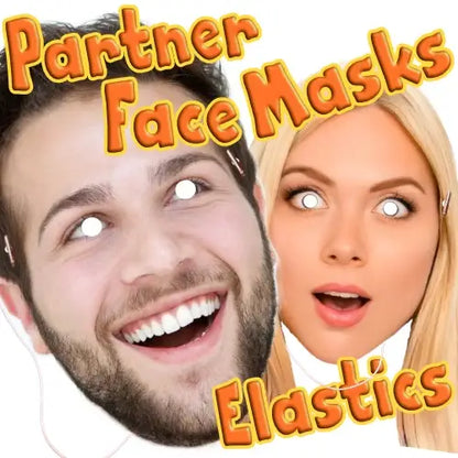 Partner Face Masks - Fully Cut Elastics Supplied / Yes Eye